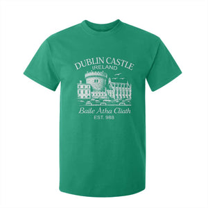 Dublin Castle Ireland T Shirt For Kid Baile Atha Cliath Ireland Travel Souvenir TS11 Irish Green Print Your Wear