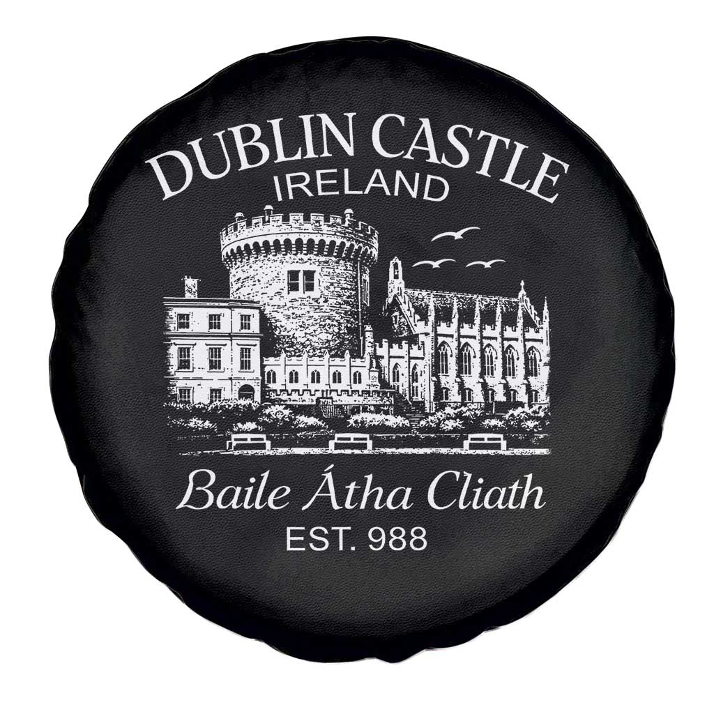 Dublin Castle Ireland Spare Tire Cover Baile Atha Cliath Ireland Travel Souvenir TS11 Print Your Wear