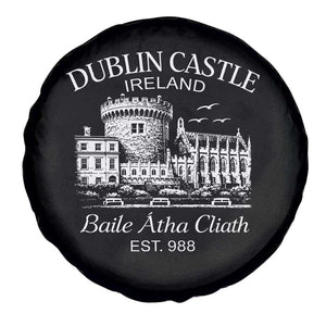 Dublin Castle Ireland Spare Tire Cover Baile Atha Cliath Ireland Travel Souvenir TS11 Print Your Wear