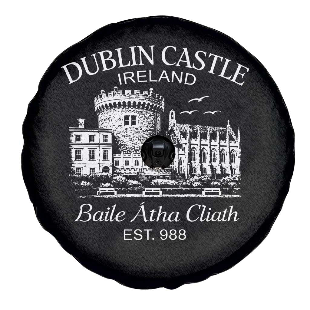 Dublin Castle Ireland Spare Tire Cover Baile Atha Cliath Ireland Travel Souvenir TS11 Print Your Wear