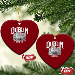 Dublin Castle Ireland Est 988 Travel Souvenir Ceramic Ornament TS11 Print Your Wear