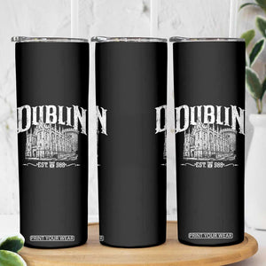 Dublin Castle Ireland Est 988 Travel Souvenir Skinny Tumbler TS11 Print Your Wear