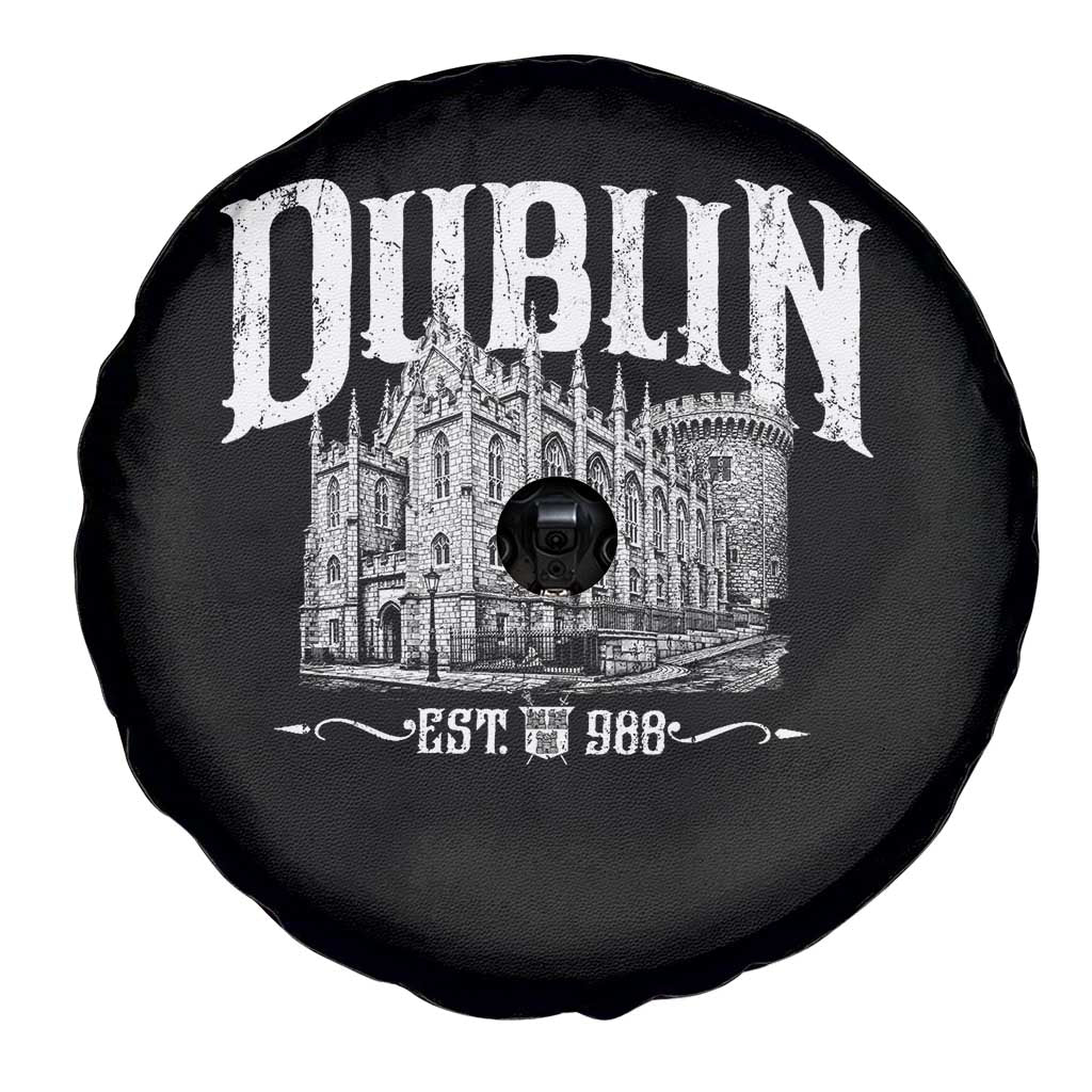 Dublin Castle Ireland Est 988 Travel Souvenir Spare Tire Cover TS11 Print Your Wear