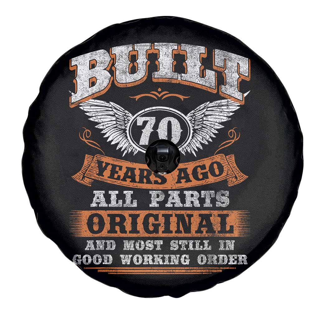Funny 70th Birthday Spare Tire Cover Built 70 Years Ago All Parts Original And Most Still In Good Working Order TS11 Print Your Wear