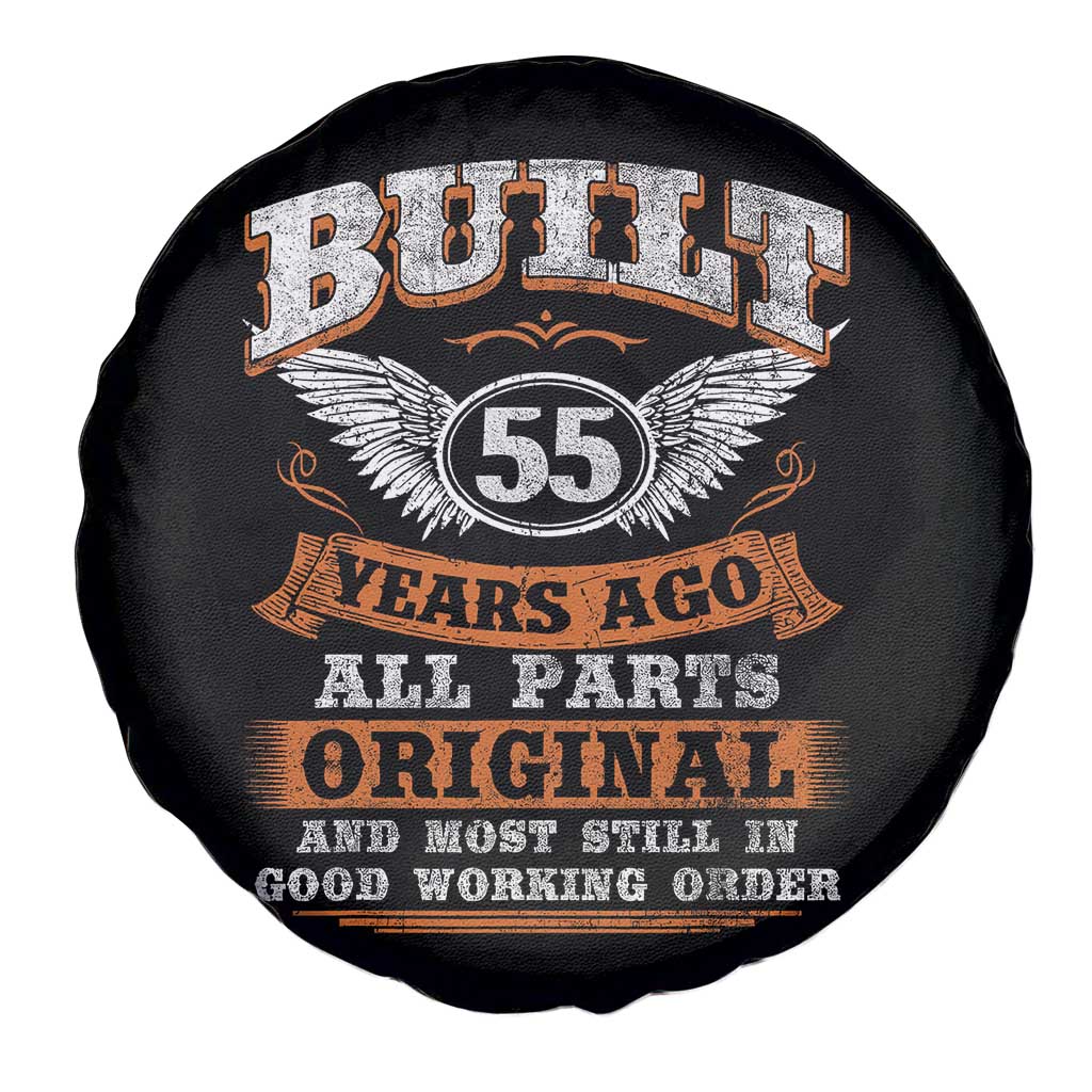 Funny 55th Birthday Spare Tire Cover Built 55 Years Ago All Parts Original And Most Still In Good Working Order TS11 Print Your Wear