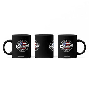 Funny 80th Birthday Coffee Mug Vintage 1946 Stamp 80 Years Old American Flag TS11 Print Your Wear