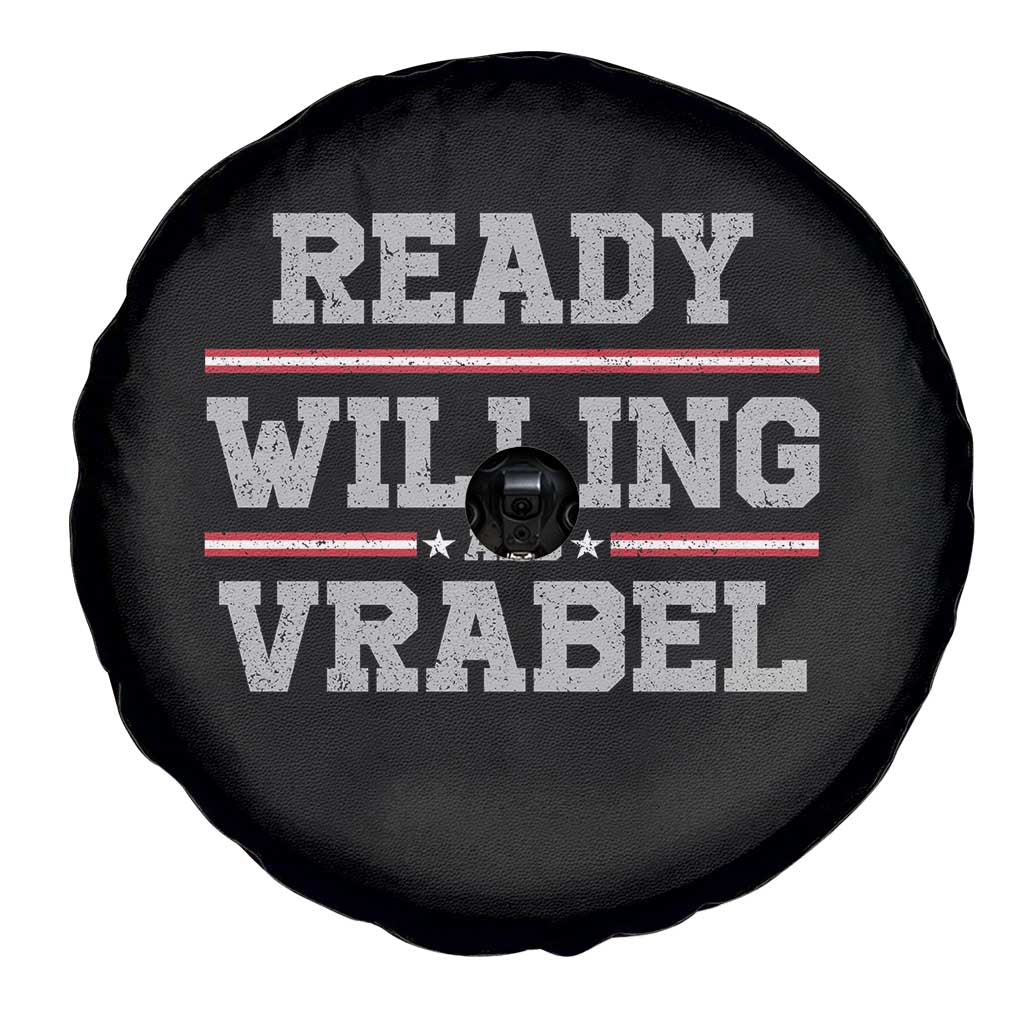 Ready Willing And Vrabel Spare Tire Cover Funny Football Coach NFE Quote TS11 Print Your Wear
