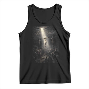 Jesus Christ Crucifixion Scene Religious Christian Easter Tank Top TS11 Black Print Your Wear
