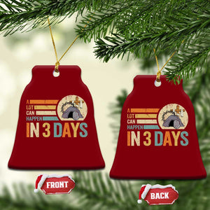 Easter A Lot Can Happen In 3 Days Religious Ceramic Ornament TS11 Print Your Wear