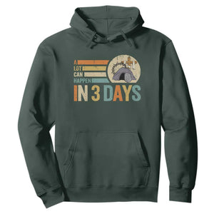 Easter A Lot Can Happen In 3 Days Religious Hoodie TS11 Dark Forest Green Print Your Wear