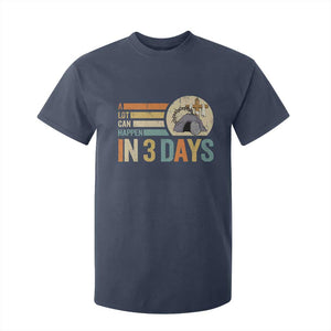 Easter A Lot Can Happen In 3 Days Religious T Shirt For Kid TS11 Navy Print Your Wear