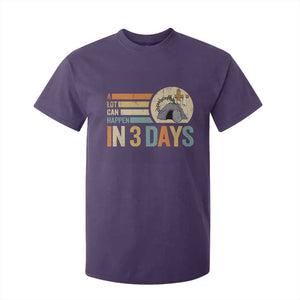 Easter A Lot Can Happen In 3 Days Religious T Shirt For Kid TS11 Purple Print Your Wear