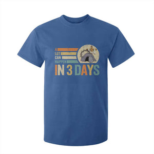 Easter A Lot Can Happen In 3 Days Religious T Shirt For Kid TS11 Royal Blue Print Your Wear
