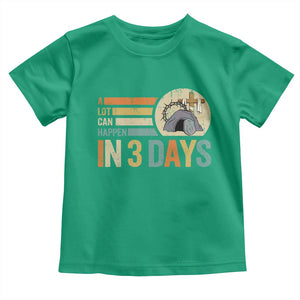 Easter A Lot Can Happen In 3 Days Religious Toddler T Shirt TS11 Irish Green Print Your Wear