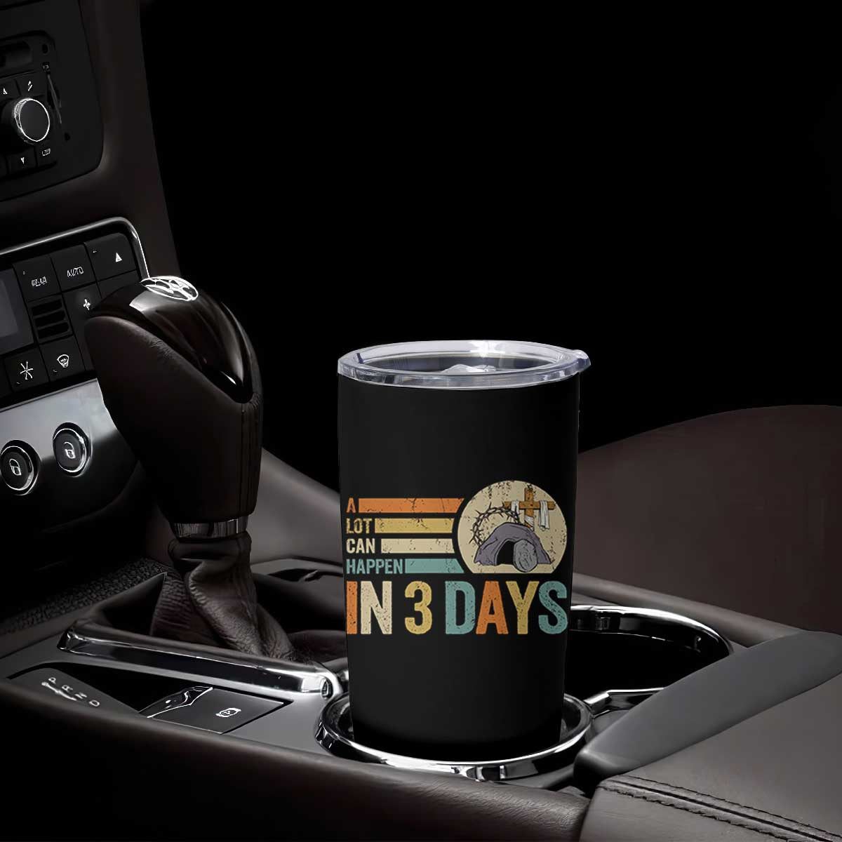 Easter A Lot Can Happen In 3 Days Religious Tumbler Cup TS11 Print Your Wear