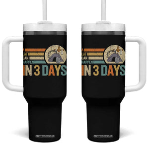 Easter A Lot Can Happen In 3 Days Religious Tumbler With Handle TS11 One Size: 40 oz Black Print Your Wear