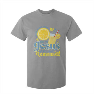 Life Gave Me Some Lemons But My Jesus He Be Makin Lemonade T Shirt For Kid TS11 Sport Gray Print Your Wear