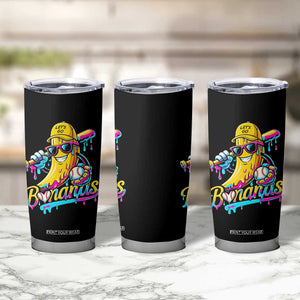 Funny Banana Baseball Drip Tumbler Cup Lets Go Bananas Ice Cream Dripping Sport TS11 Print Your Wear