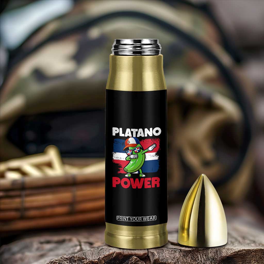 Platano Power Bullet Tumbler Funny Dominican Republic Flag Baseball TS11 Print Your Wear