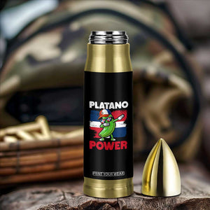 Platano Power Bullet Tumbler Funny Dominican Republic Flag Baseball TS11 Print Your Wear