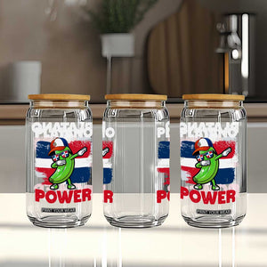 Platano Power Glass Can Funny Dominican Republic Flag Baseball TS11 Print Your Wear