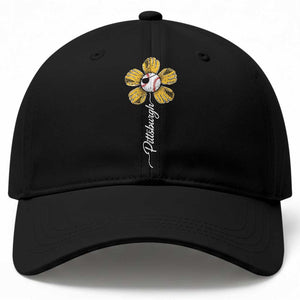 Pittsburgh Sport Retro Baseball Flower Baseball Cap Funny Game Day TS11 Print Your Wear