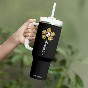Pittsburgh Sport Retro Baseball Flower Tumbler With Handle Funny Game Day TS11 Print Your Wear