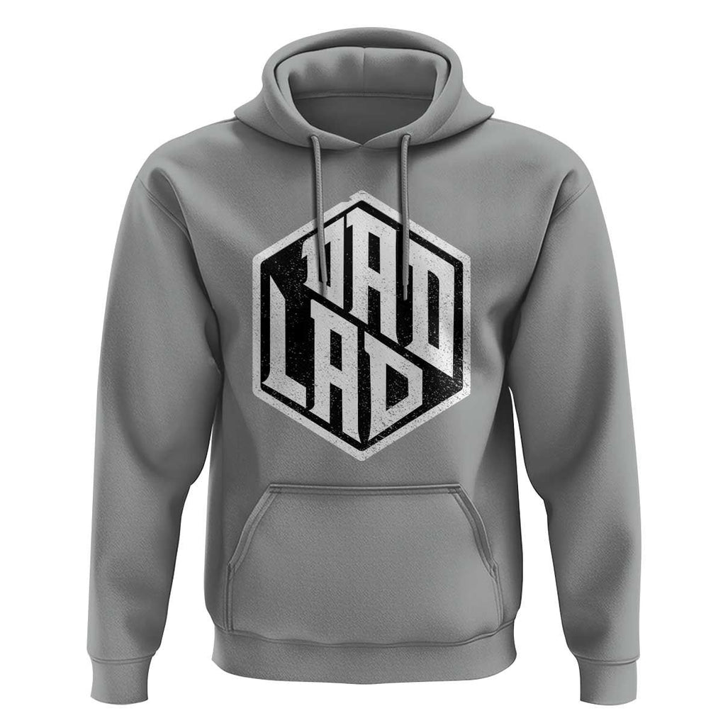 Dad Lad Hoodie Vintage Father's Day TS11 Sport Gray Print Your Wear