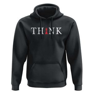 Chess Player Hoodie Think Vintage Master Player TS11 Black Print Your Wear