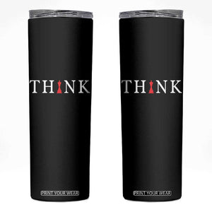 Chess Player Skinny Tumbler Think Vintage Master Player