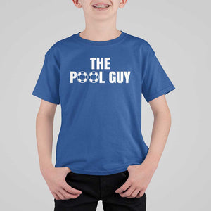 Funny Swimming Lover T Shirt For Kid The Pool Guy Expert TS11 Royal Blue Print Your Wear