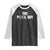 Funny Swimming Lover Raglan Shirt The Pool Guy Expert TS11 Black White Print Your Wear