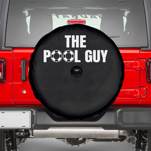 Funny Swimming Lover Spare Tire Cover The Pool Guy Expert TS11 Black Print Your Wear