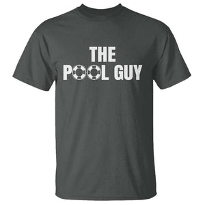 Funny Swimming Lover T Shirt The Pool Guy Expert TS11 Dark Heather Print Your Wear
