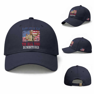 Happy 4th of July To All You Sumbitches Baseball Cap Funny Smokey Patriotic American 70s Movie The Bandit