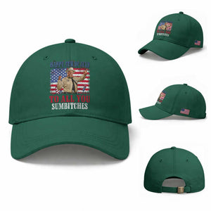 Happy 4th of July To All You Sumbitches Baseball Cap Funny Smokey Patriotic American 70s Movie The Bandit