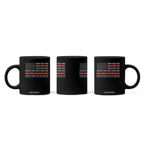 50 US States 4th of July Vintage American Flag Coffee Mug