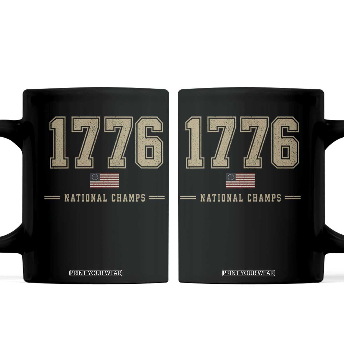 1776 National Champs 250th Anniversary USA 4th of July Coffee Mug