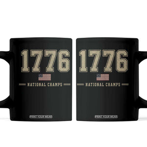 1776 National Champs 250th Anniversary USA 4th of July Coffee Mug
