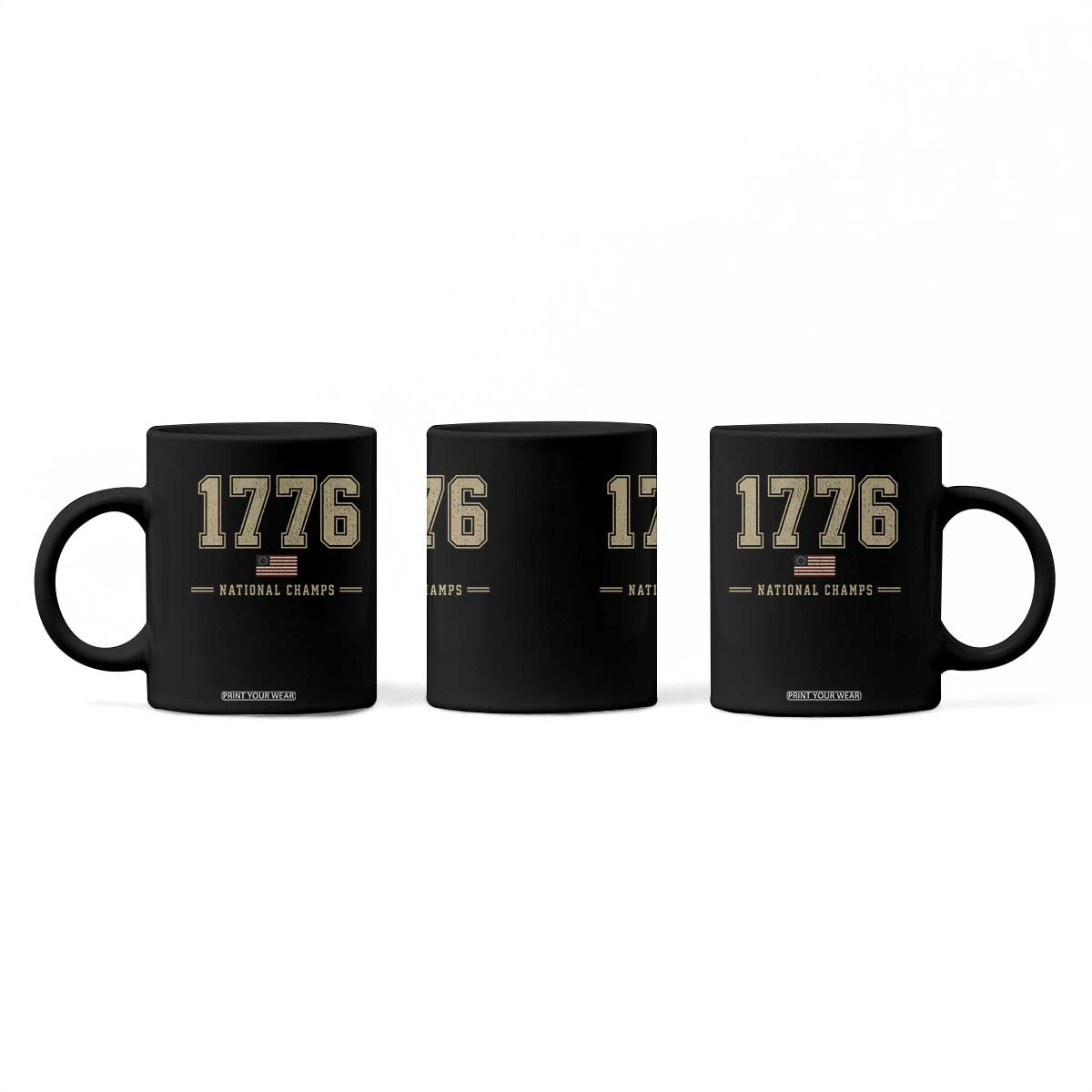 1776 National Champs 250th Anniversary USA 4th of July Coffee Mug