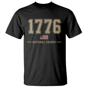 1776 National Champs 250th Anniversary USA 4th of July T Shirt
