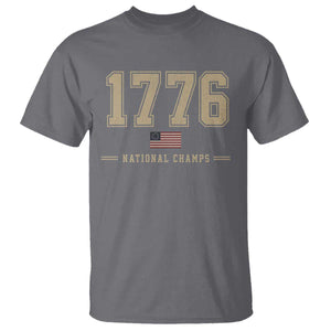 1776 National Champs 250th Anniversary USA 4th of July T Shirt