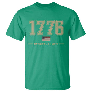 1776 National Champs 250th Anniversary USA 4th of July T Shirt