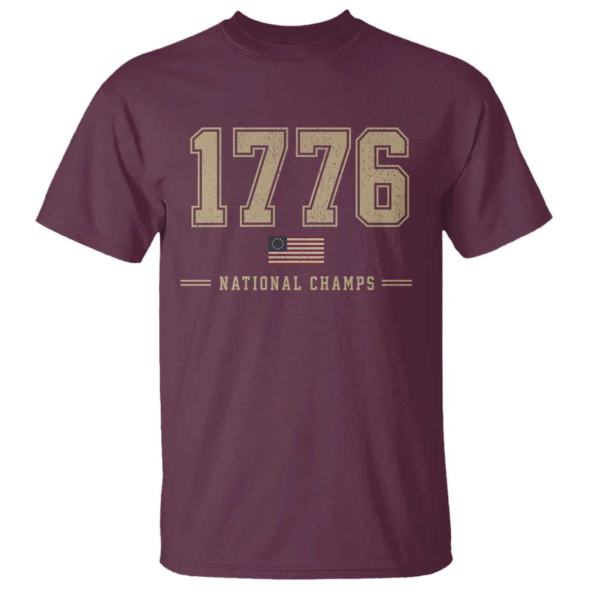 1776 National Champs 250th Anniversary USA 4th of July T Shirt