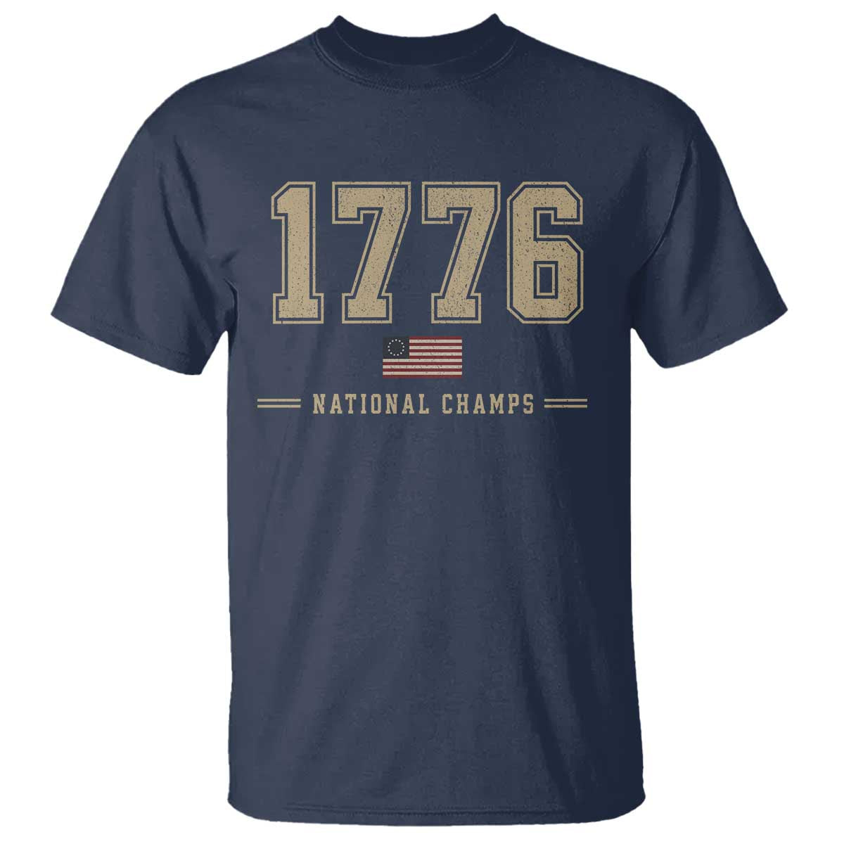 1776 National Champs 250th Anniversary USA 4th of July T Shirt