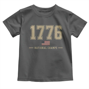 1776 National Champs 250th Anniversary USA 4th of July Toddler T Shirt