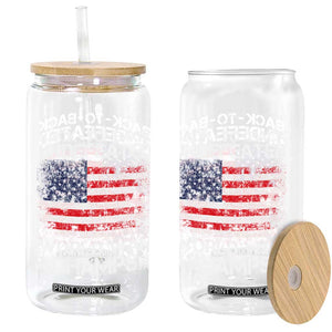 Back To Back Undefeated World War Champs 4th Of July Glass Can 1918 1945 US History