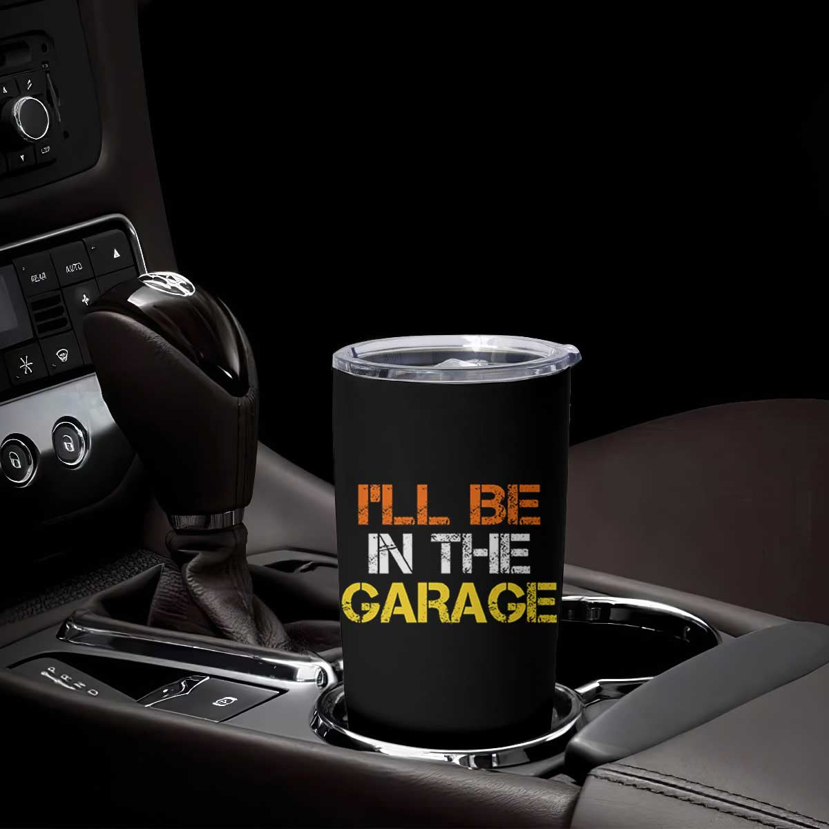 I Will Be In The Garage Funny Car Mechanic Handyman Tumbler Cup