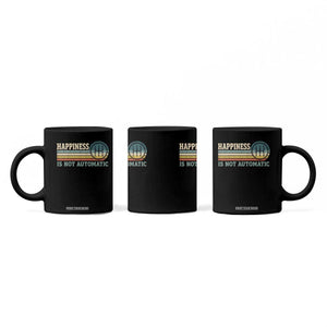 Happiness Is Not Automatic 5 Speed Manual Transmission Car Coffee Mug