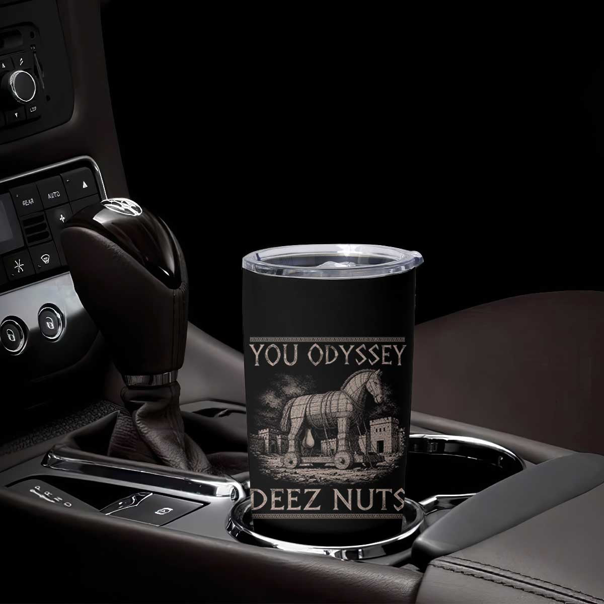 You Odyssey Deez Nuts Funny Trojan Horse Tumbler Cup Inappropriate Adult Humor Ancient Greek